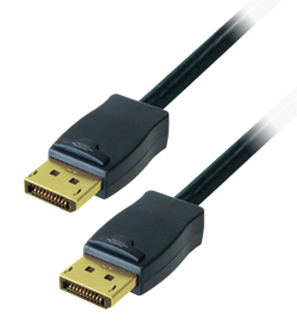 DisplayPort plug 20 pin to DisplayPort plug 20 pin, HQ, 1,5 m