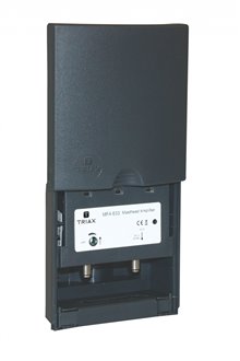 TRIAX MFA 633, ενισχυτής ιστού μίας εισόδου UHF, 35dB 105dBμV, 12-24V/DC