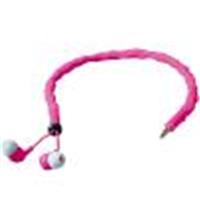 Ακουστικά Cordcruncher InEar tangle-free ροζ