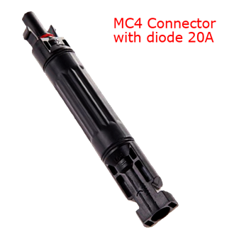 MC4-PV-FM, σύνδεσμος με δίοδο 1000V DC / 20A