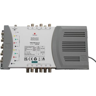 TMS/CKR 9x12 Πολυδιακόπτης stand alone, 8SAT+1TER+PSU/ 12out