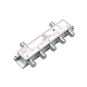 TRIAX SCS6 - 6 way splitter,5-2400MHz,11.2-14.9dB, Class A