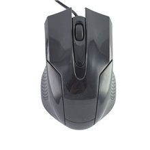 USB optical mouse with 3 button in various colors