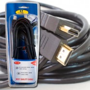 HDMI-HDMI 19pin 2,5m Gold, blister