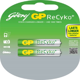 GP AAA RECYKO battery 850mAh NiMh 1,2V