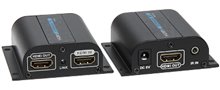 HDMI Extender via UTP Cat5/6 Cable-RJ45 port με ένα καλώδιο έως 60m με splitter και IR
