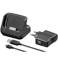 USB Dockingstation για iPhone 4/4S (black) Goobay