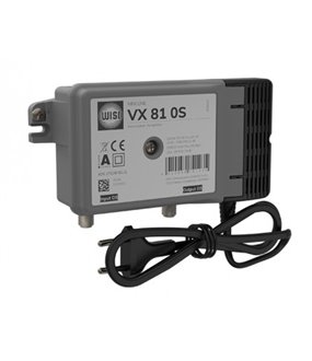 VX 81 OS ενισχυτής 85-1006MHz 21dB/110dBμV, r.p 5-85MHz:20dB/120dBμV equalizer 20dB