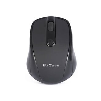 Ποντίκι DeTech D7, Wireless, USB, Black