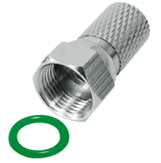 ECO SFC 073, F-connector for cable 7,2mm heavy duty