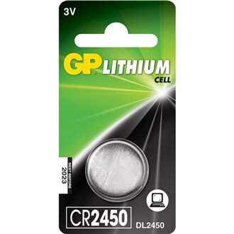 GP, CR2450 3V 610mAh, blister 1 pcs
