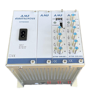 STM 3178, Mini headend, 16 in DVBS/S2/S2X transmodulator + HDMI or Info to 8 x DVB-T/C out