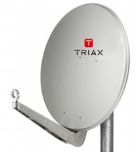 TRIAX FESAT 95 HQ LG κάτοπτρο αλουμινίου βαρέως τύπου, 91x85cm, σε ατομική συσκευασία