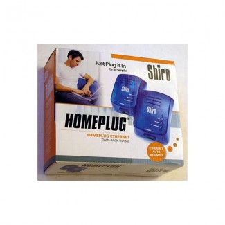 SHIRO HL100E Powerline KIT2pcs, homeplug ethernet