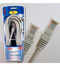 Καλώδιο UTP, T patch cord 5m, blister